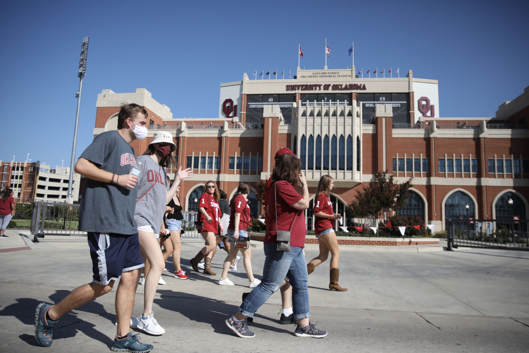 Game day in Norman